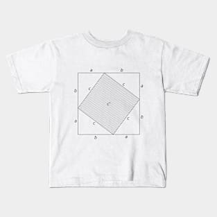 Pythagorean theorem Kids T-Shirt